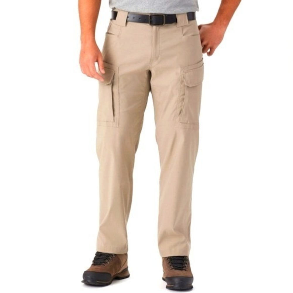 Duluth Trading Co Mens Dry on the Fly Cargo Pants Khaki 2XL x 32‎ Nylon Gorpcore